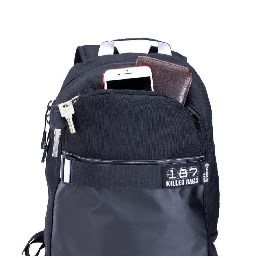 187 Black Skate Backpack