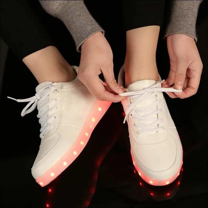 7 Colors Kid Luminous Sneakers Shoes