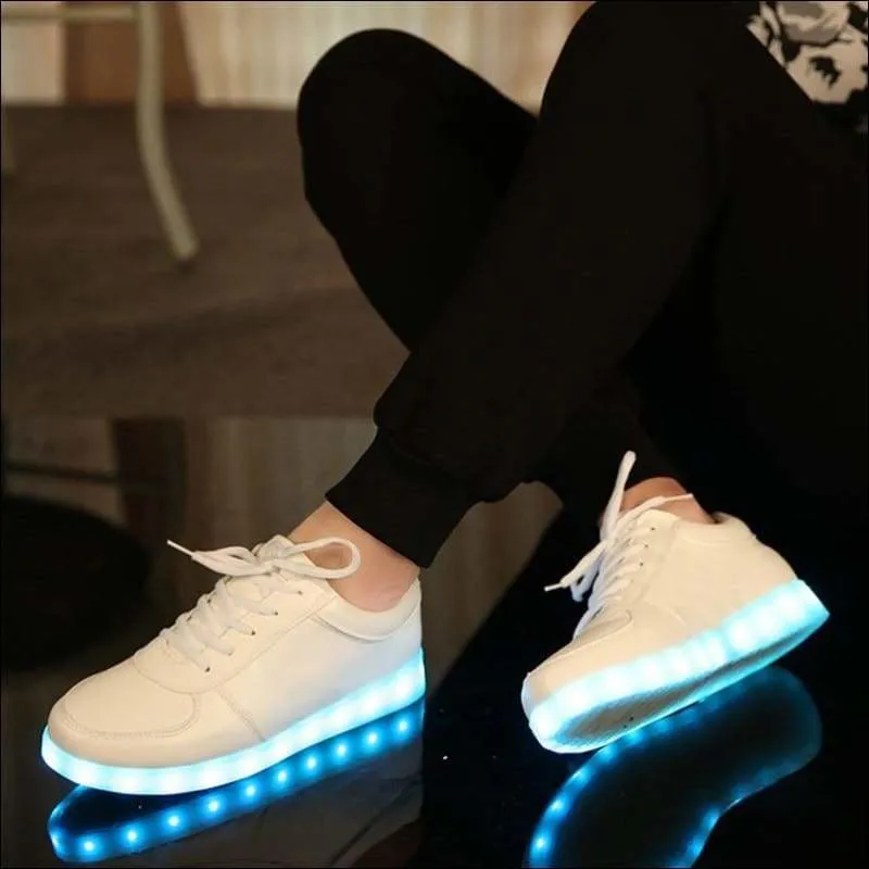 7 Colors Kid Luminous Sneakers Shoes