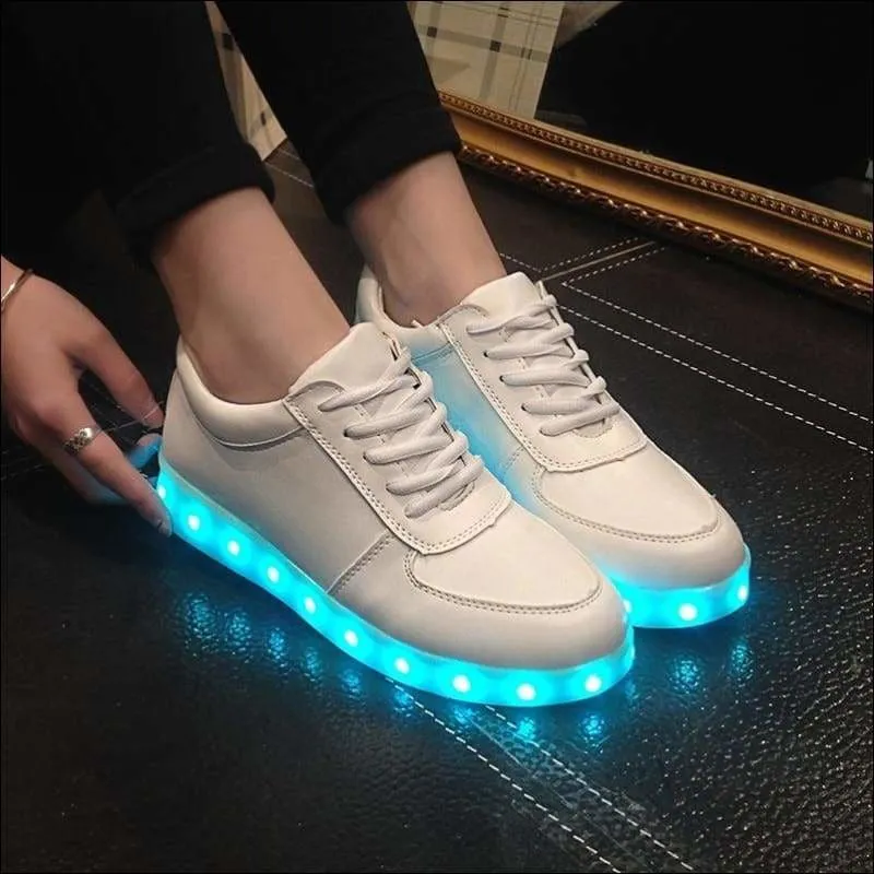 7 Colors Kid Luminous Sneakers Shoes