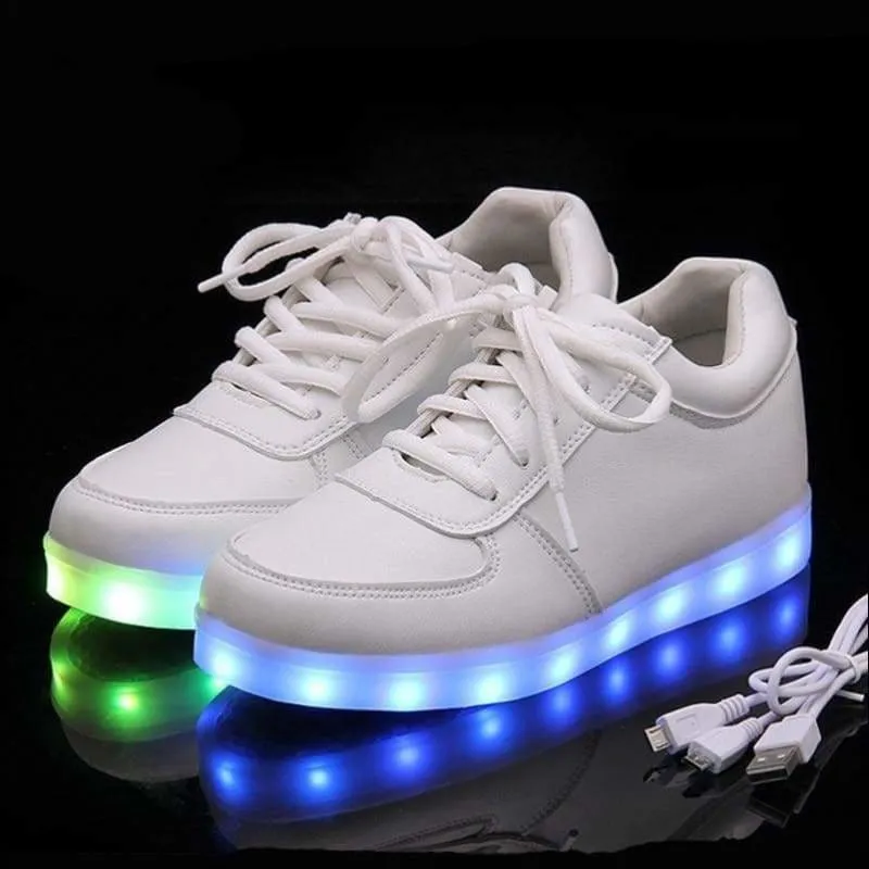 7 Colors Kid Luminous Sneakers Shoes