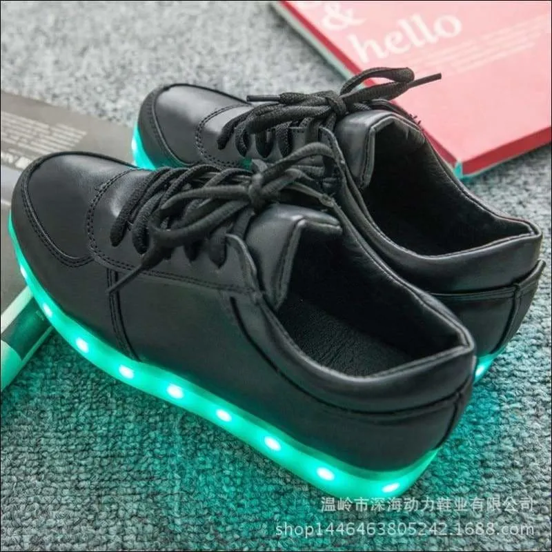 7 Colors Kid Luminous Sneakers Shoes