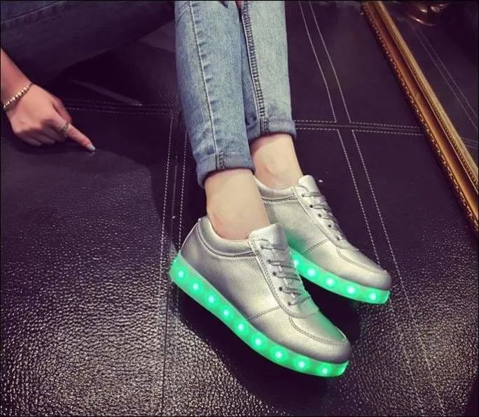 7 Colors Kid Luminous Sneakers Shoes