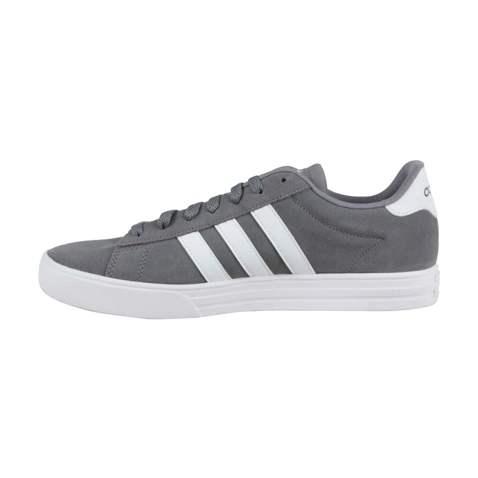 Adidas Daily 2.0 DB0156 Mens Gray Suede Lace Up Lifestyle Sneakers Shoes