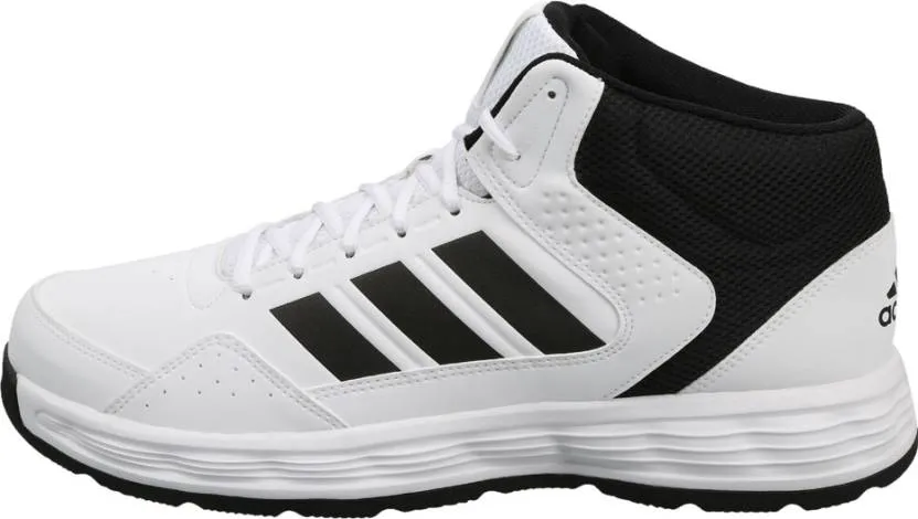 Adidas JAMSLAM Basketball Shoes  (White)