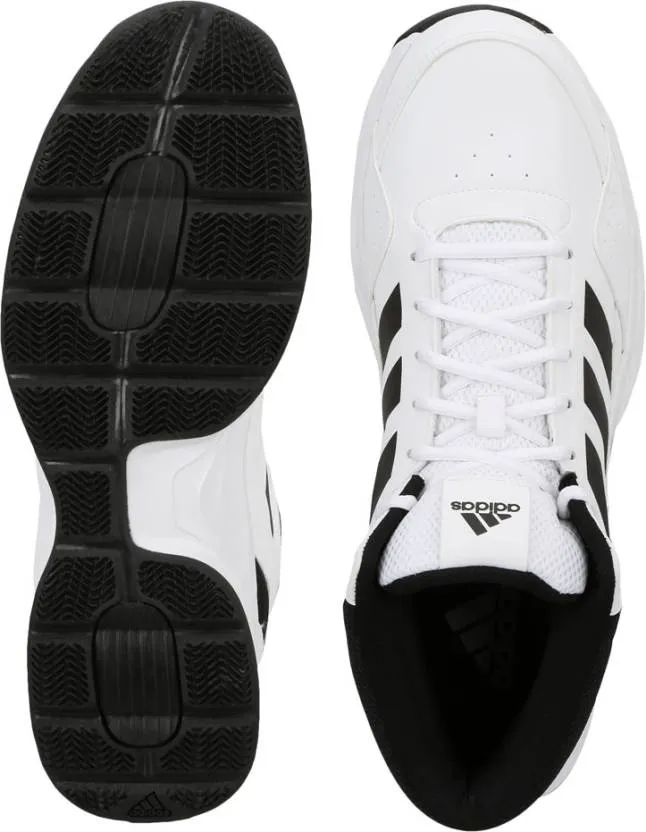 Adidas JAMSLAM Basketball Shoes  (White)