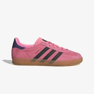 Adidas Originals | WMN'S GAZELLE INDOOR  { PINK/CORE BLACK/PURPLE