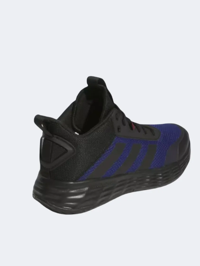 Adidas Own The Game 2 Men Basketball Shoes Black/Carbon/Blue