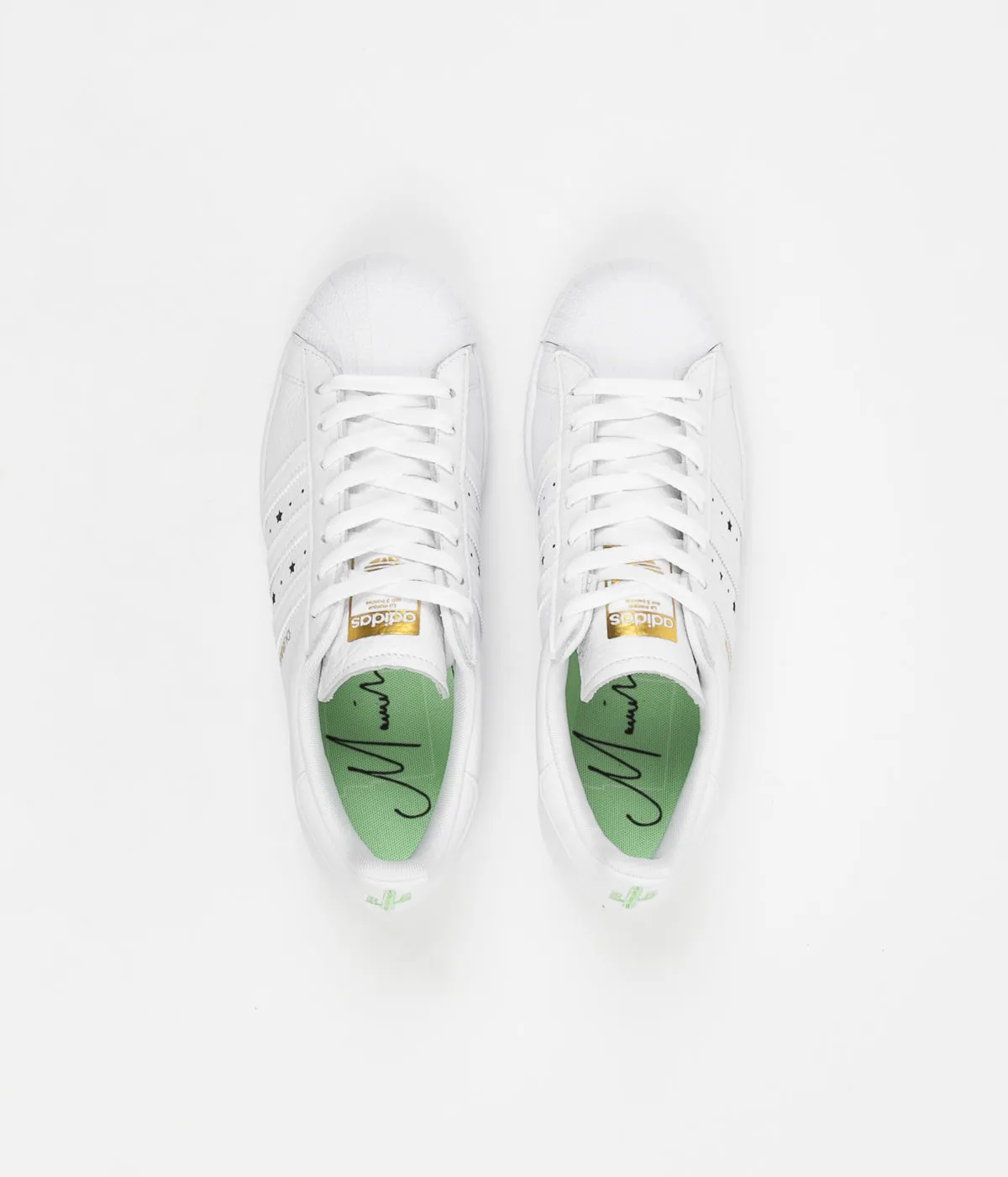 Adidas Superstar ADV 'Duran' Shoes - White / White / White