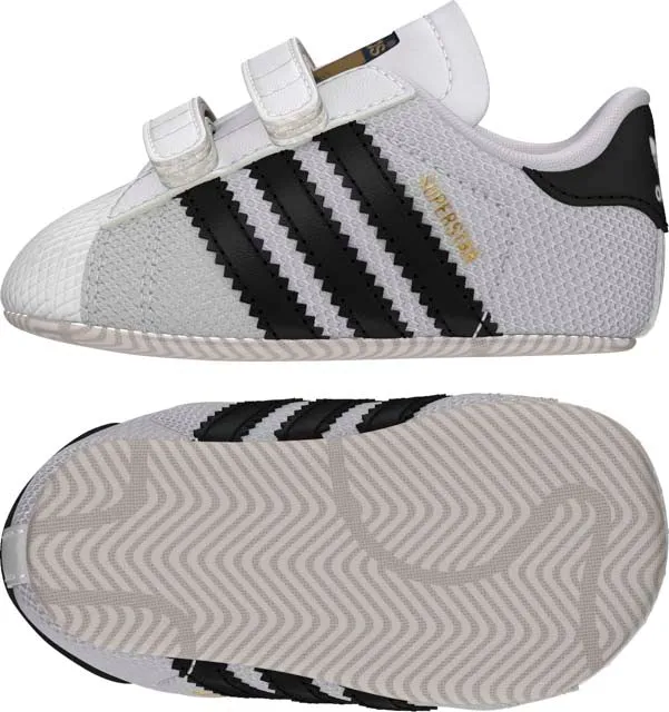 Adidas Superstar Crib Crib-Boys Originals Shoes White/Black S79916