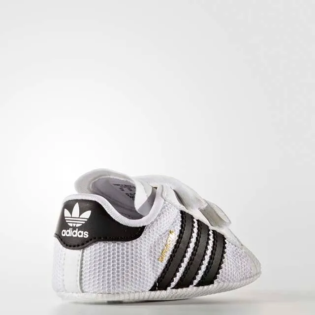 Adidas Superstar Crib Crib-Boys Originals Shoes White/Black S79916