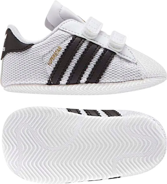 Adidas Superstar Crib Crib-Boys Originals Shoes White/Black S79916