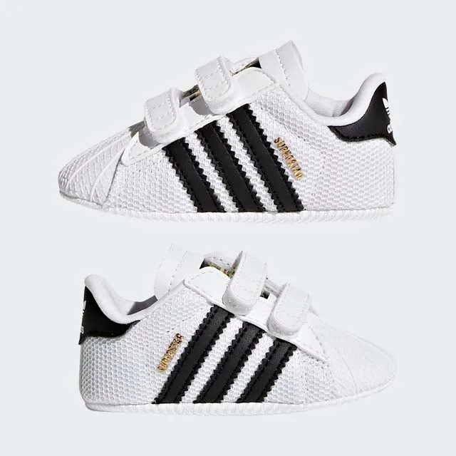 Adidas Superstar Crib Crib-Boys Originals Shoes White/Black S79916