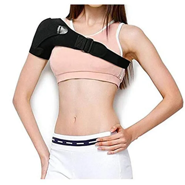 Adjustable Shoulder Strap Sports Straps Shoulder Protection Anti-scratch Shoulder Strap(Black)