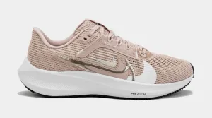 Air Zoom Pegasus 40 Womens Running Shoes (Pink/White)