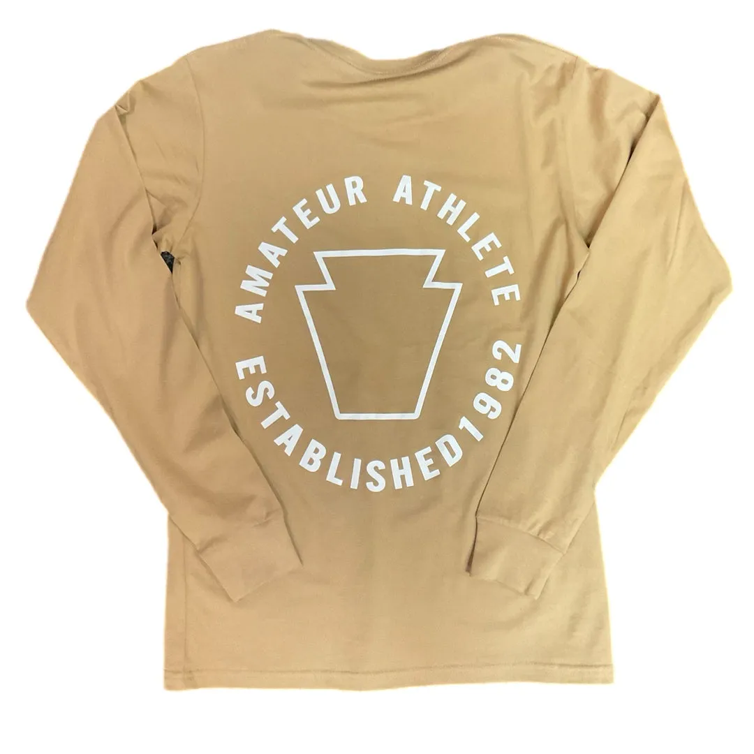 AMATEUR ATHLETE KEYSTONE LONG SLEEVE TEE