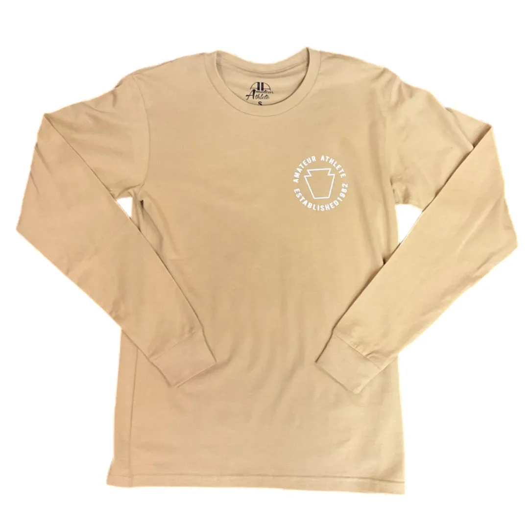 AMATEUR ATHLETE KEYSTONE LONG SLEEVE TEE