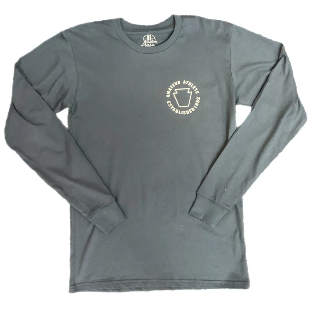 AMATEUR ATHLETE KEYSTONE LONG SLEEVE TEE