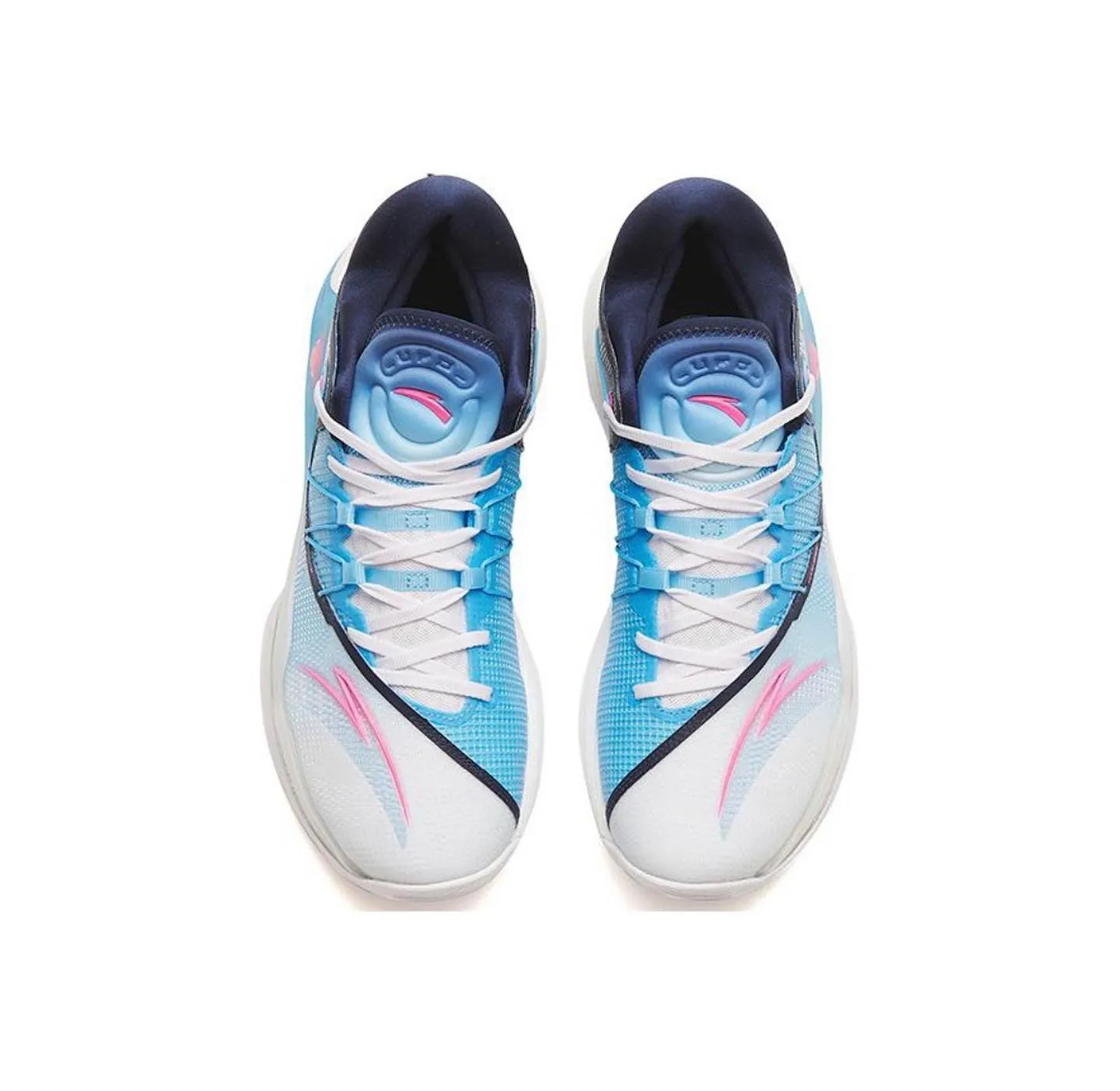 Anta Skyline 1 Nitrogen Tech Pro Basketball Shoes - Blue/White