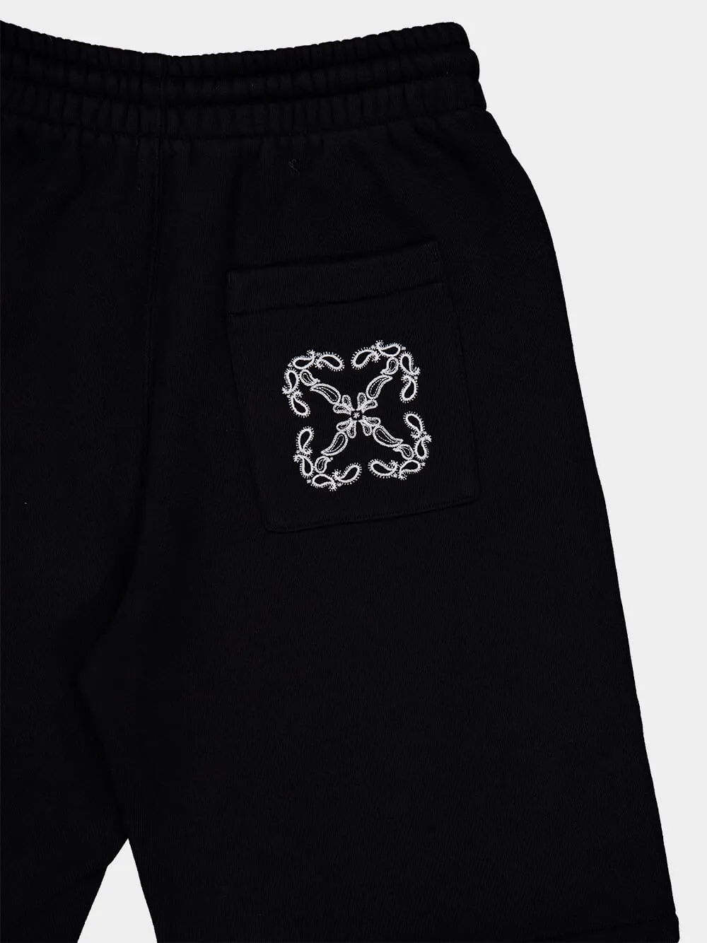 Bandana Arrow Skate Black Shorts