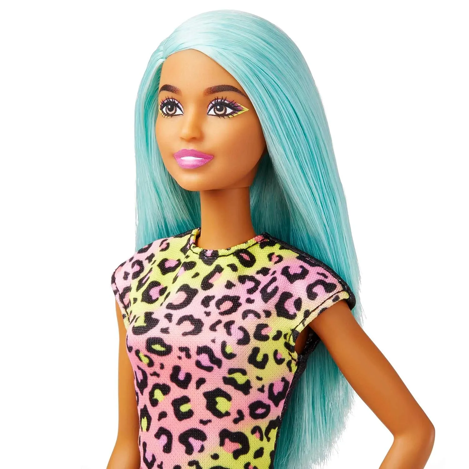 Barbie Makeup Artist Doll with Teal Hair and Career-Themed Accessories for Kids Ages 3 