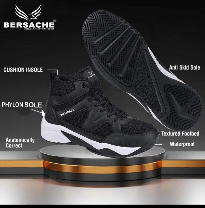 Bersache Casual Shoes  For Men  Black-9067