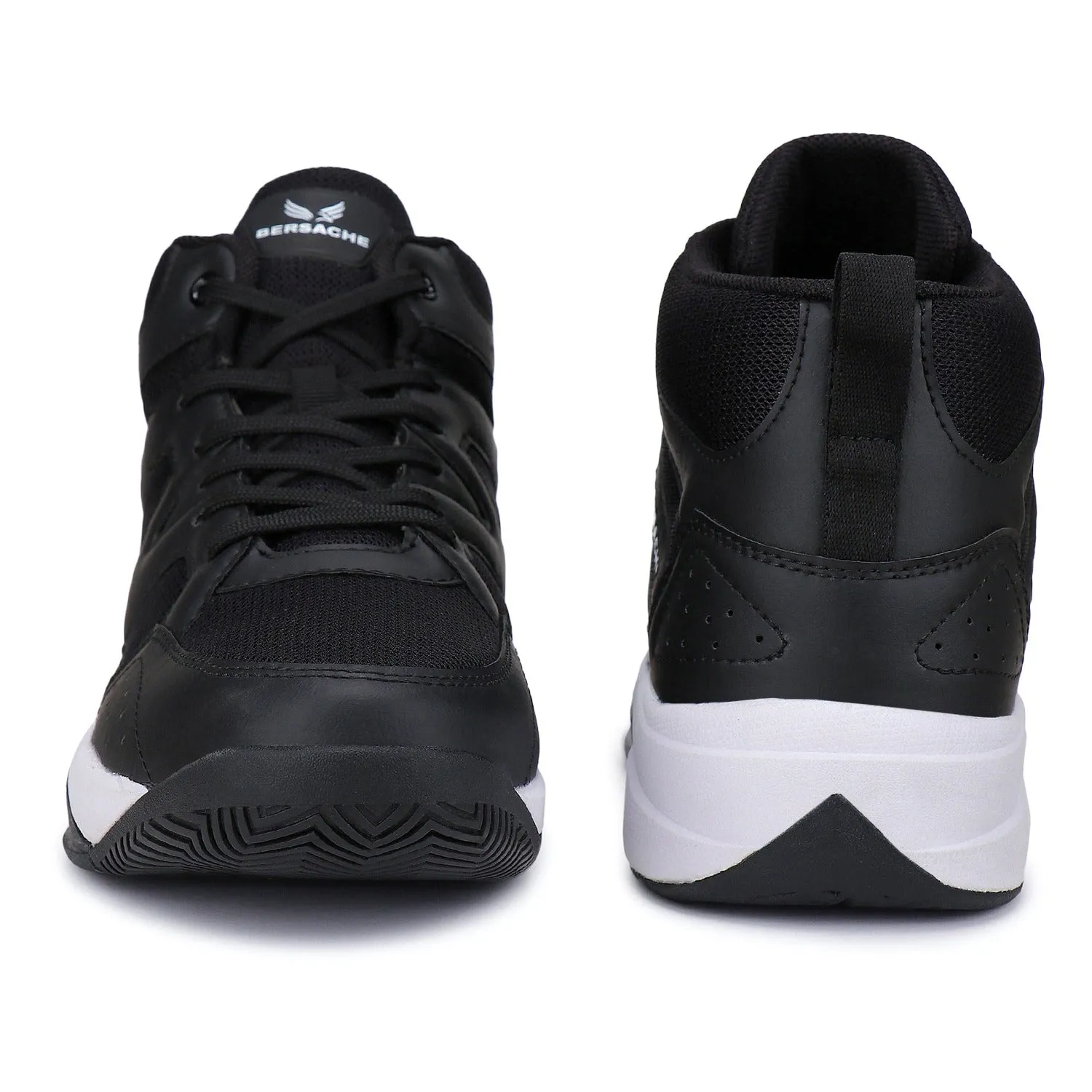 Bersache Casual Shoes  For Men  Black-9067