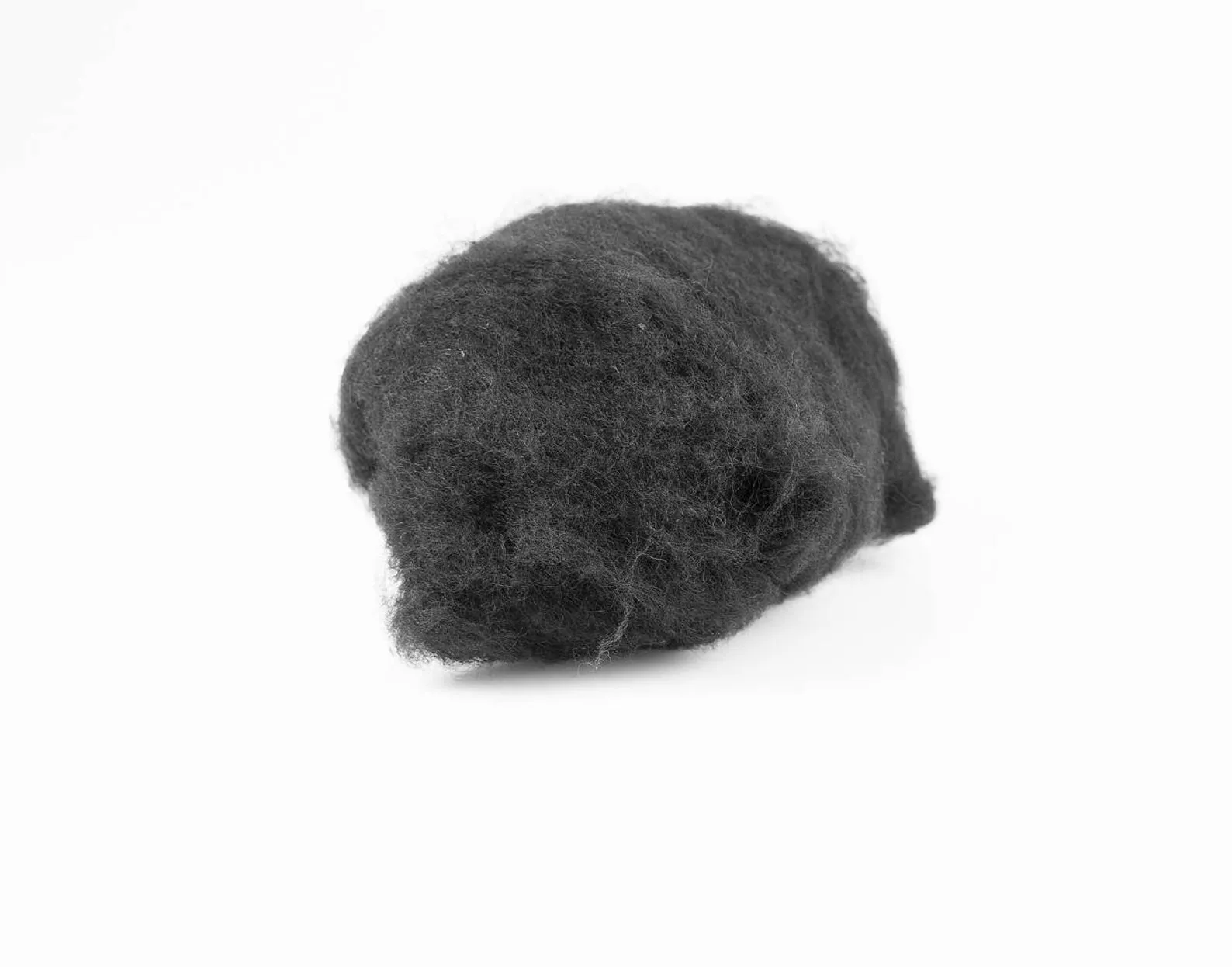 Black Wool for Wet Felting, Tyrolean Bergschaf