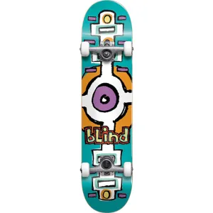 Blind Round Space Teal First Push Softtop 6.75" Skateboard