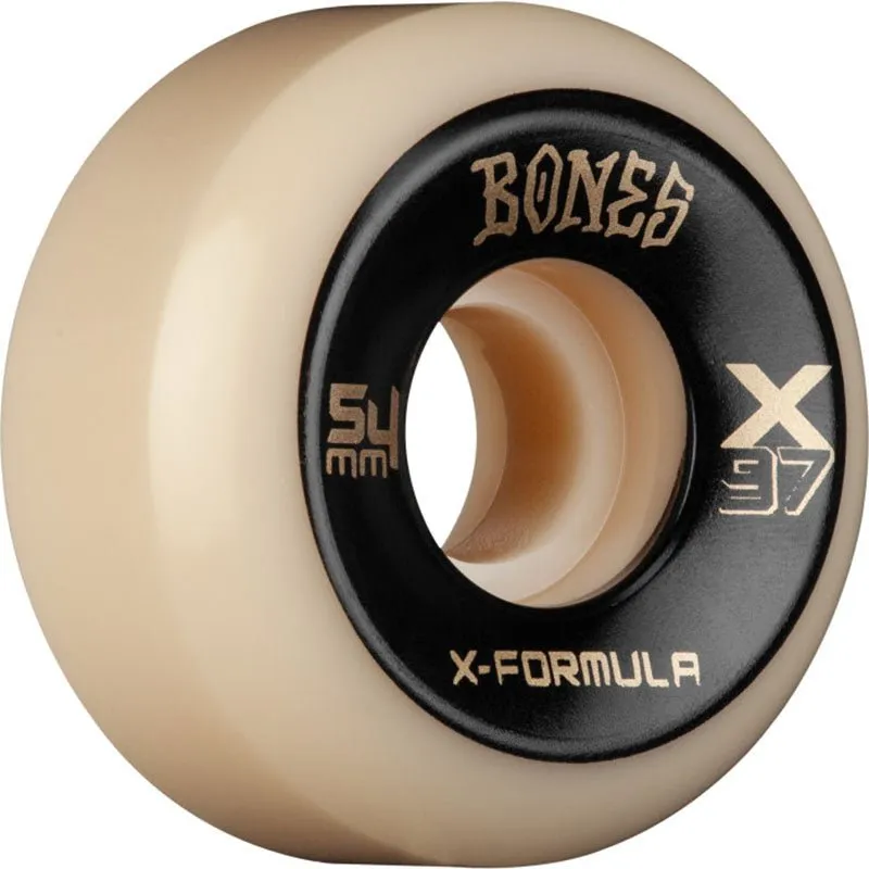 Bones 54mm 97A  V5 Sidecut X-Formula X-Ninety-Seven Skateboard Wheels 4pk