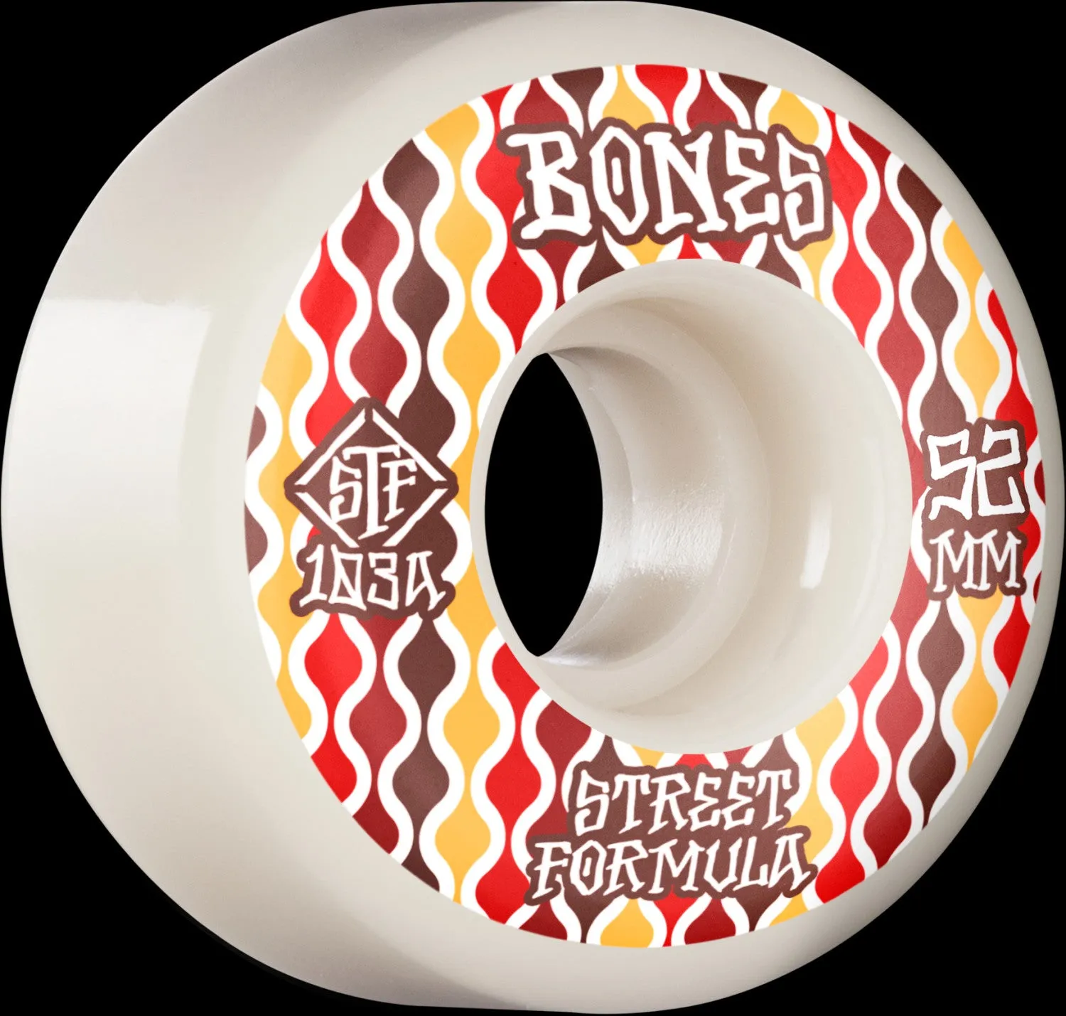 Bones Retros V2 Locks 52mm 103A Skateboard Wheels