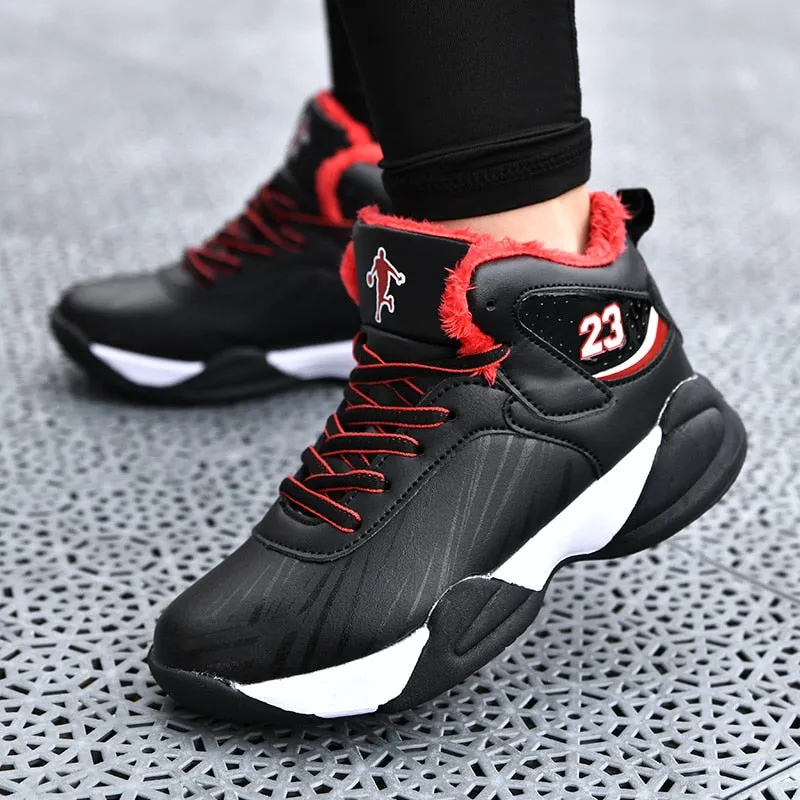 Boys Girls Basketball Shoes Brand Kids Sneakers High Quality Breathable Non-slip Sport Trainer Shoes