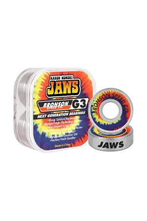 Bronson Speed Co G3 Aaron JAWS Homoki Skate Bearings