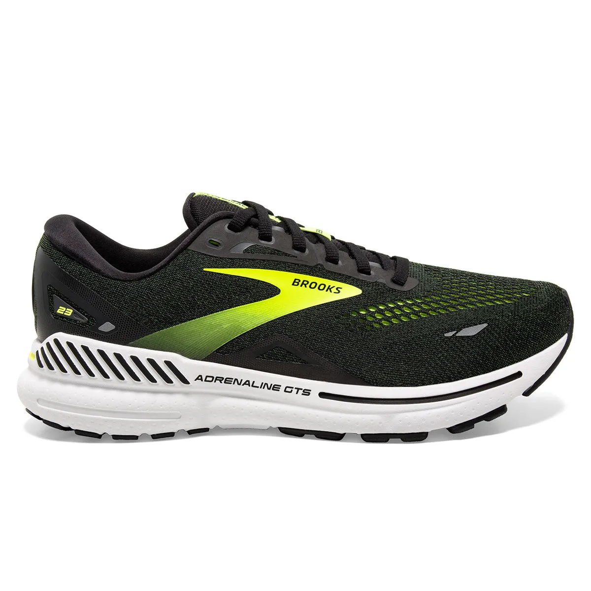 Brooks Adrenaline GTS 23 Mens | Black/nightlife/ebony