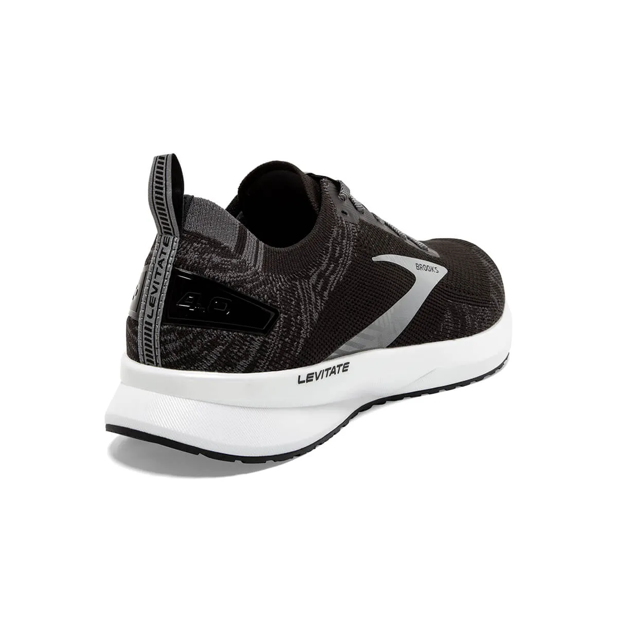 Brooks Levitate 4 Mens | Black/blackened Pearl/white