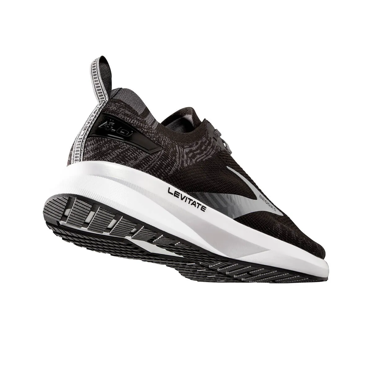 Brooks Levitate 4 Mens | Black/blackened Pearl/white