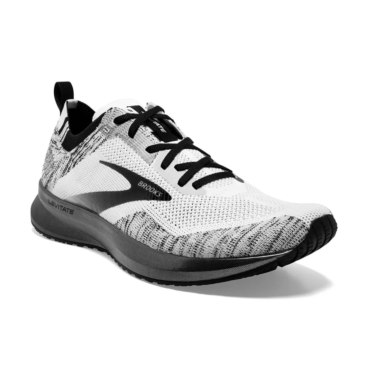 Brooks Levitate 4 Mens | White/black