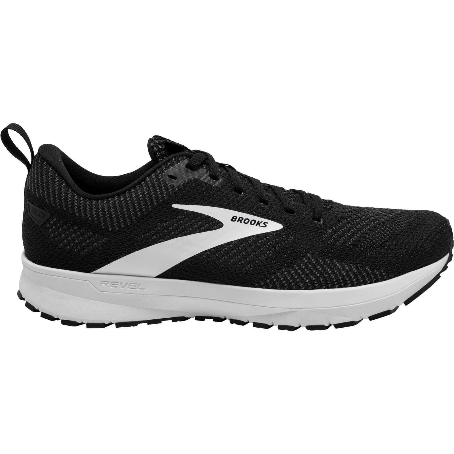 Brooks Revel 5 Mens Running Shoes - Black