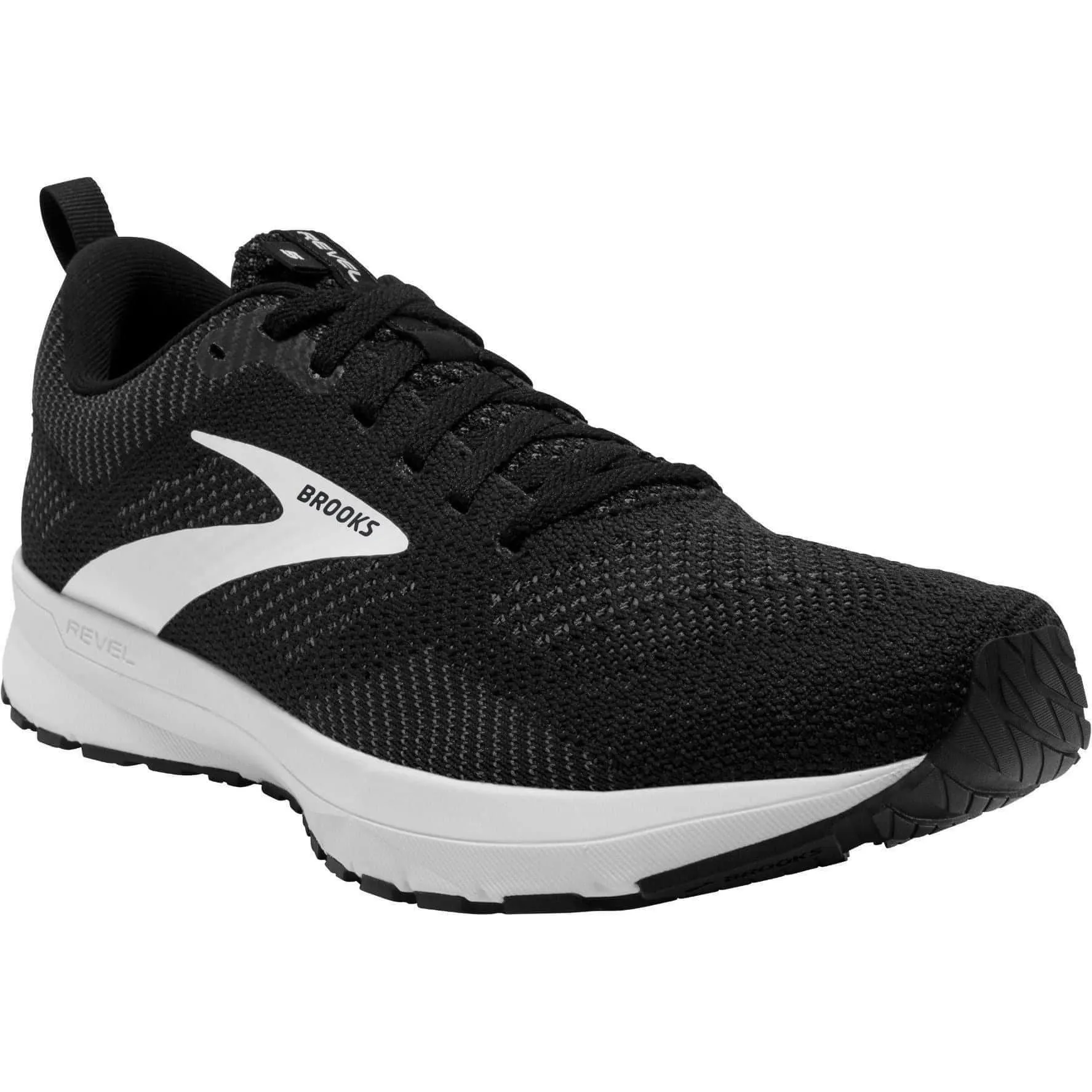 Brooks Revel 5 Mens Running Shoes - Black