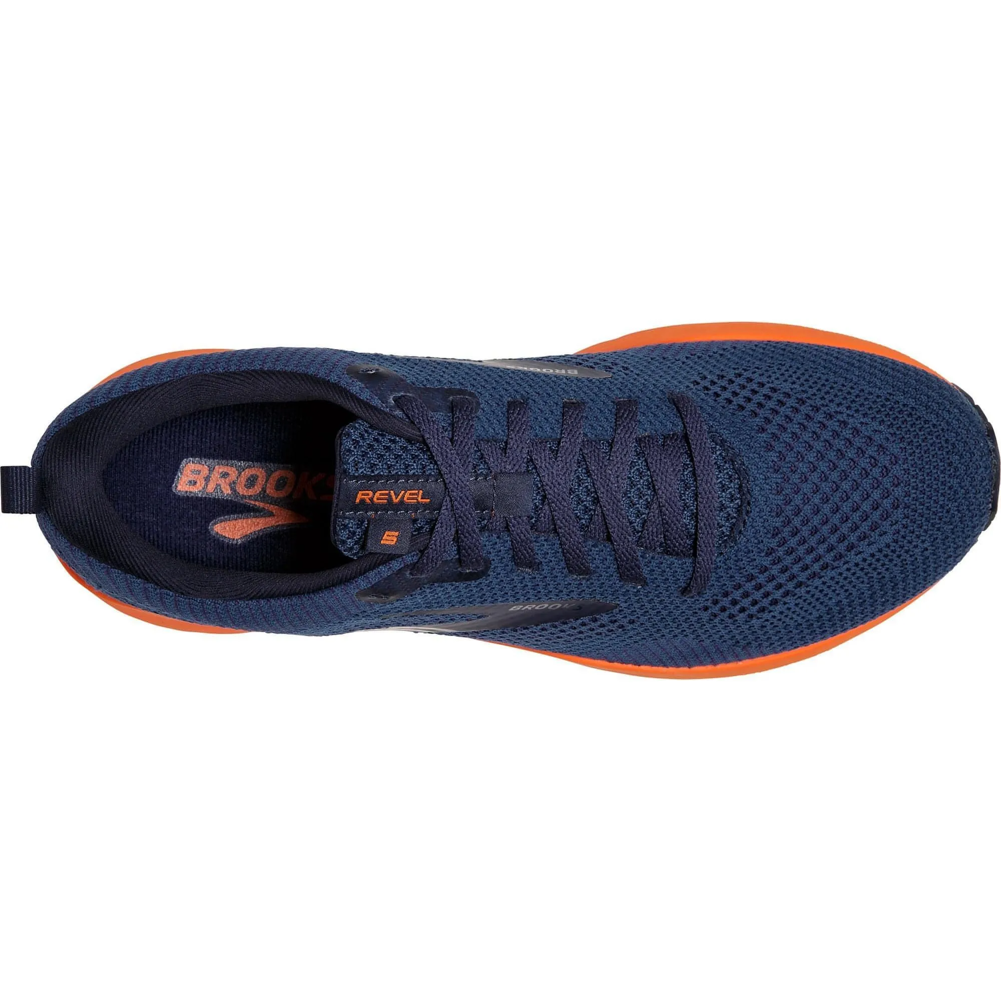 Brooks Revel 5 Mens Running Shoes - Blue