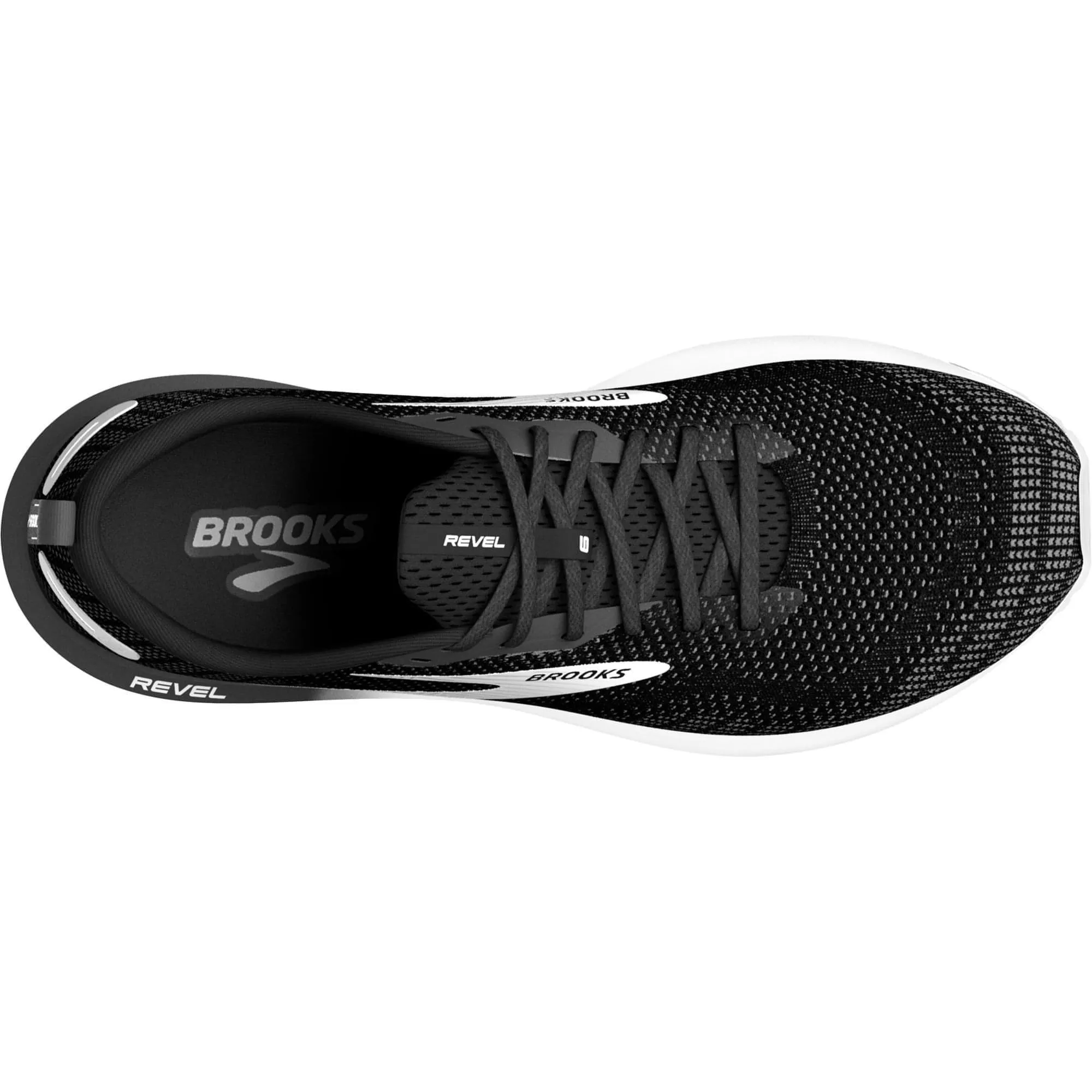 Brooks Revel 6 Mens Running Shoes - Black