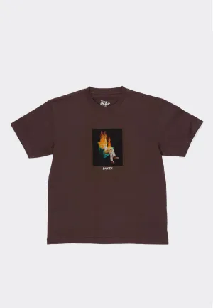 Burning T-Shirt - Brown