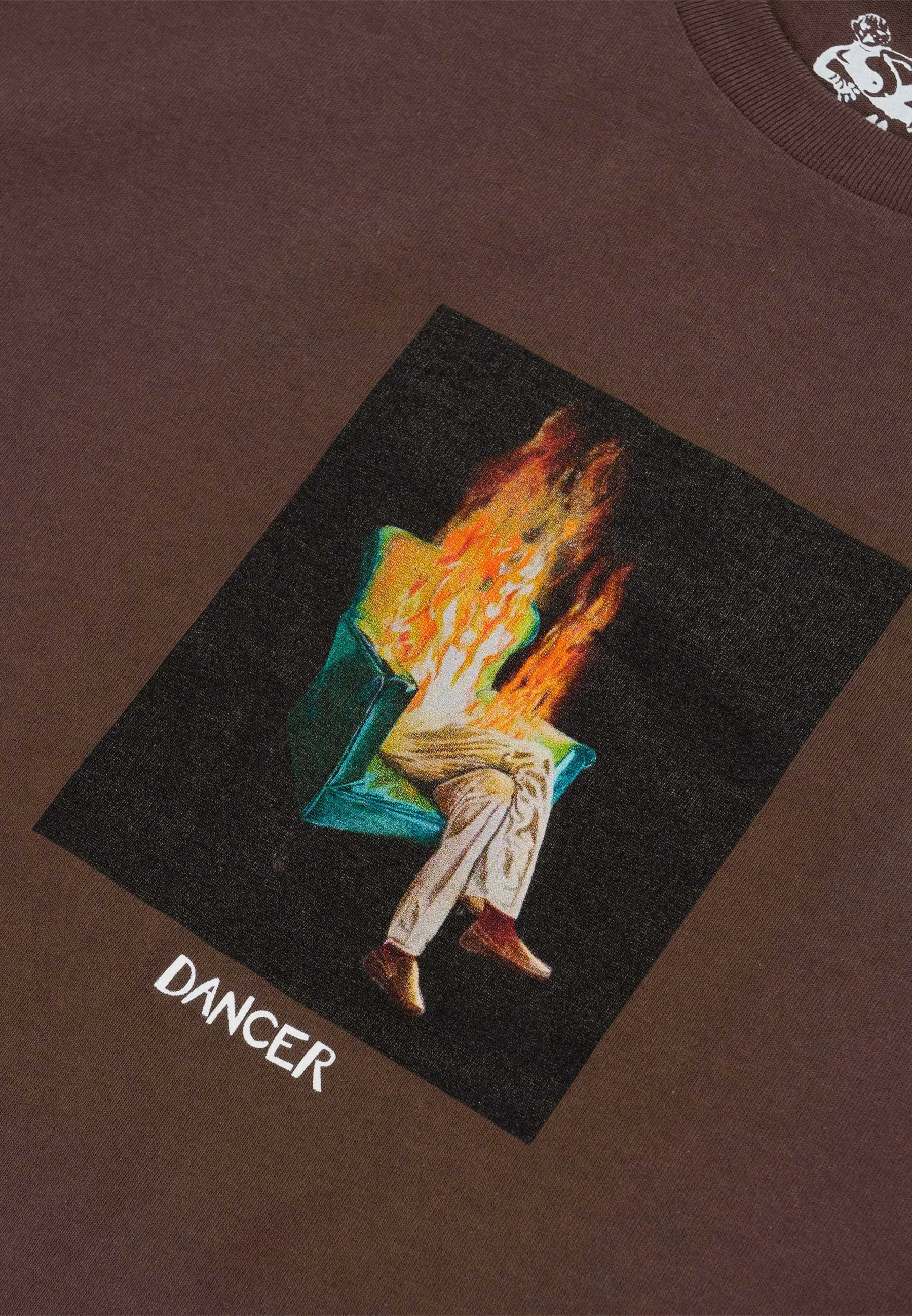 Burning T-Shirt - Brown