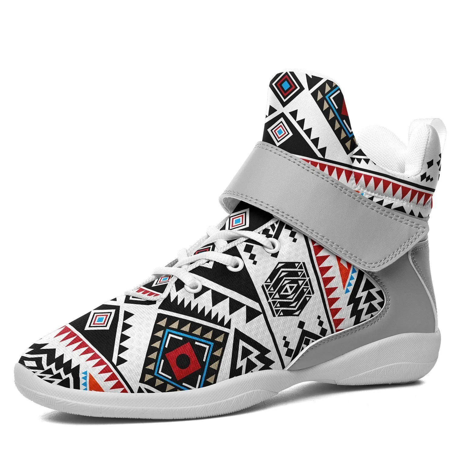 California Coast Ipottaa Basketball / Sport High Top Shoes - White Sole