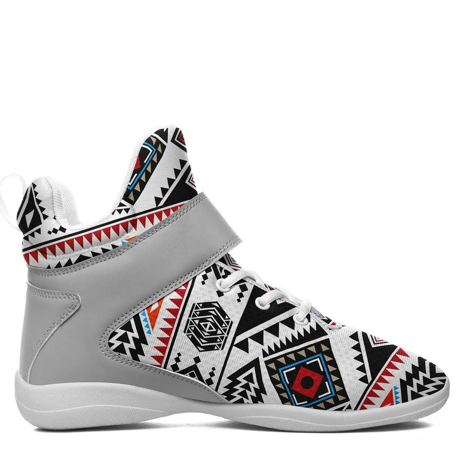 California Coast Ipottaa Basketball / Sport High Top Shoes - White Sole