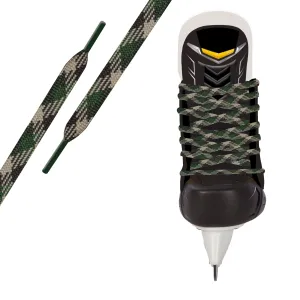 Camouflage Pro Waxed Hockey Skate Lace