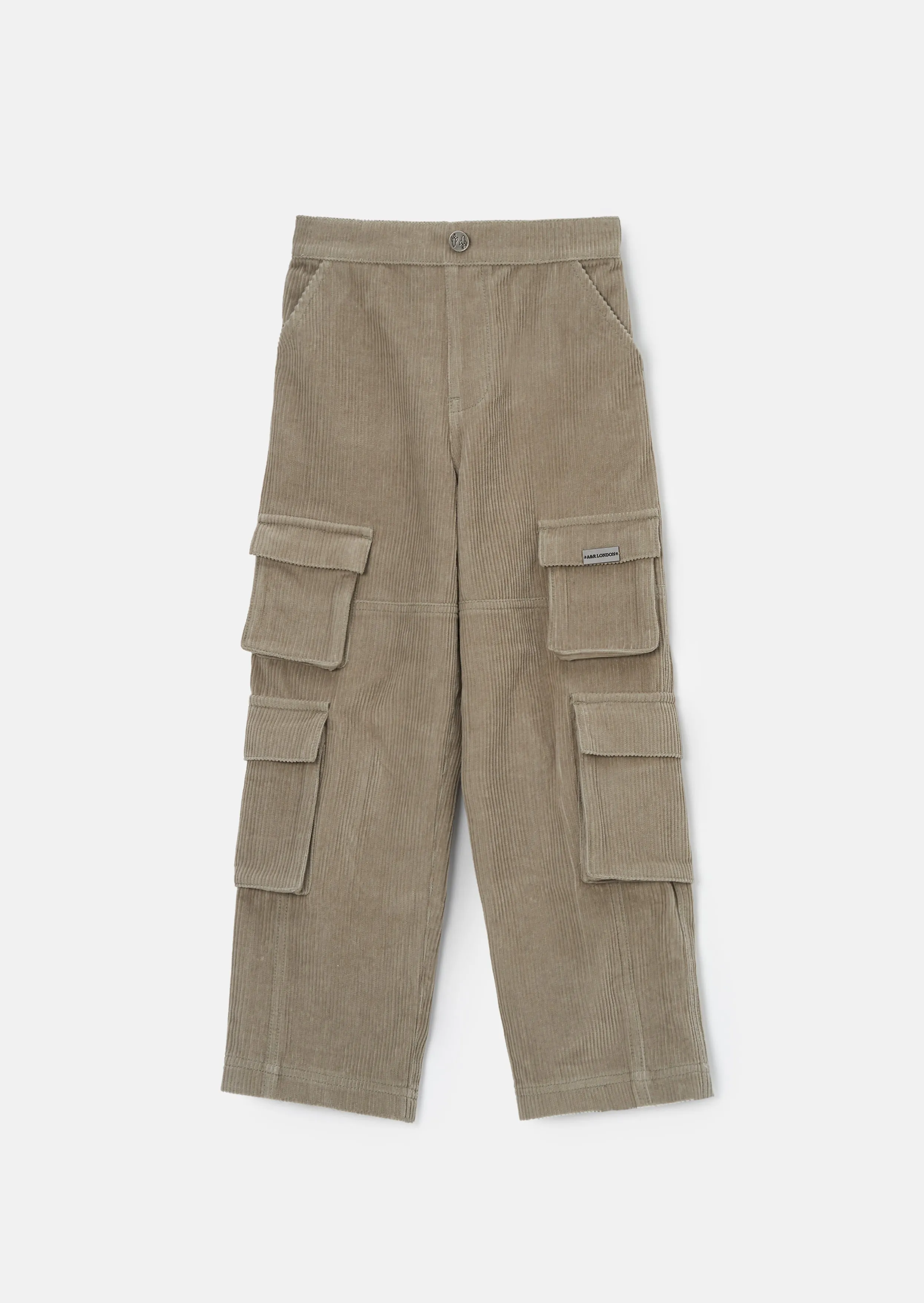 Carlton Stone Cord Skater Trouser