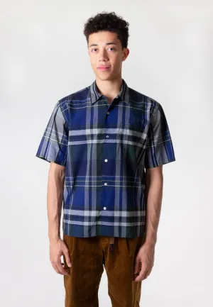 Carsten Madras Shirt - dark navy