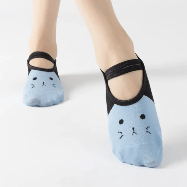 Cat Anti-Slip Pilates Yoga Socks