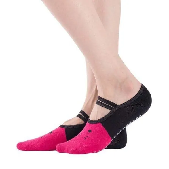 Cat Anti-Slip Pilates Yoga Socks